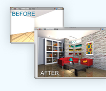 Realistic Visualization Features