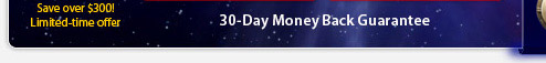 30-Day Money Back Guarantee