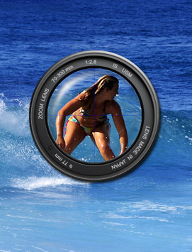 Zoom in and highlight any area of your photographs!