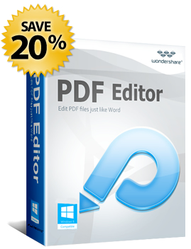 Wondershare PDF Editor| Save 20%