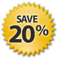 Save 20%
