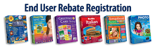 End User Rebate Registration