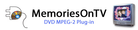 memoriesontv dvd mpeg-2 plug-in