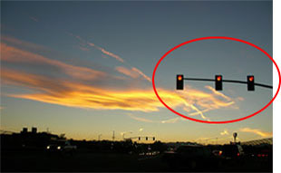 Remove traffic lights, signs or wires