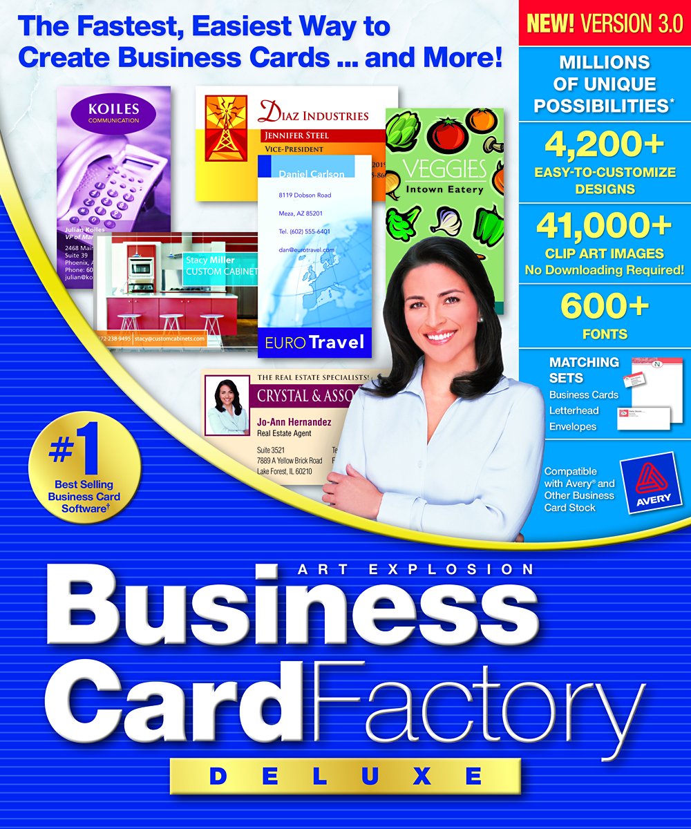Art explosion business card factory deluxe iso download