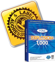 Graphic Design Studio + Font Explosion 1000