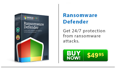 Ransomware Defender | Get 24/7 protection from ransomware attacks. | BUY NOW! $49.95