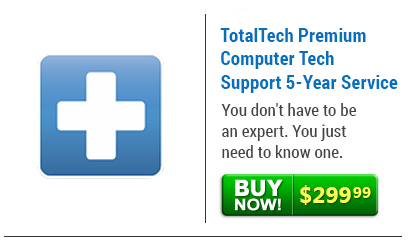 TotalTech Premium Computer Tech Support 5-Year Service