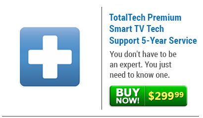 TotalTech Premium Smart TV Tech Support 5-Year Service