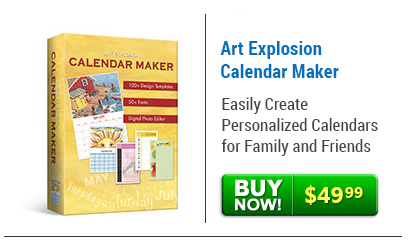 Art Explosion Calendar Maker